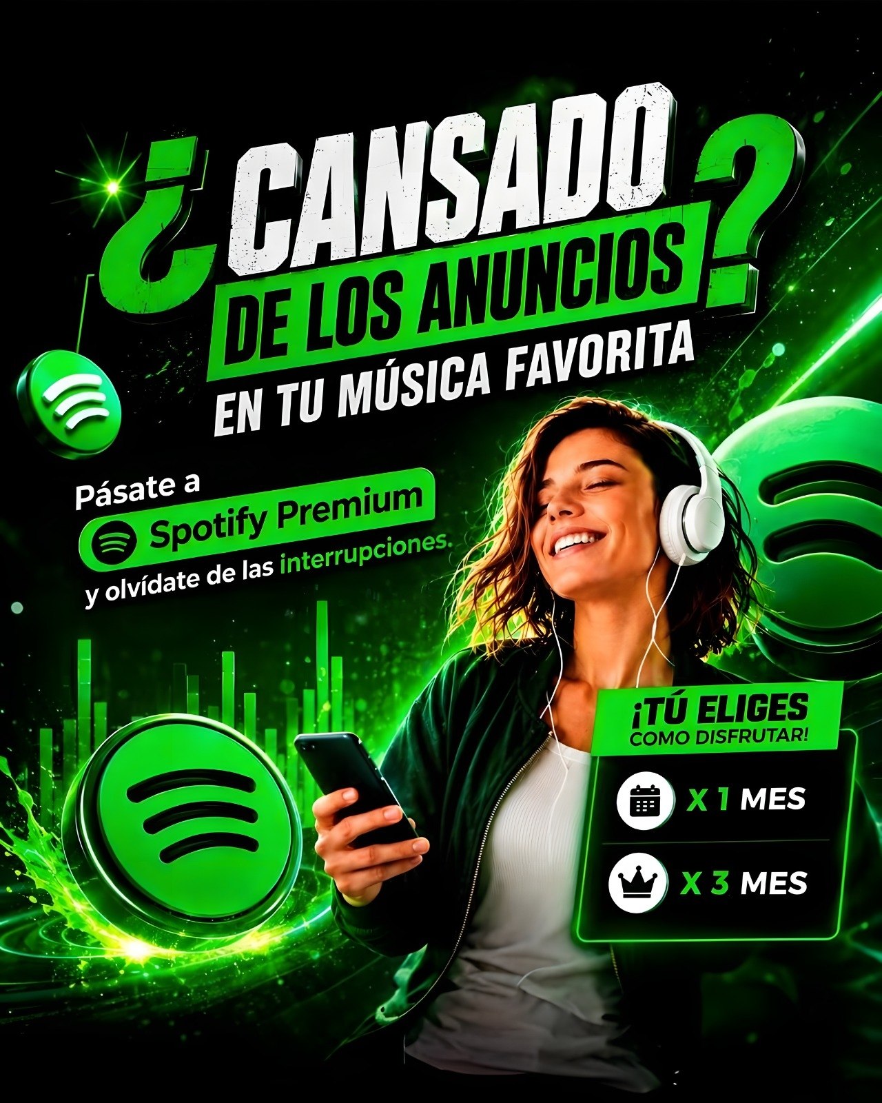 Spotify 3 meses