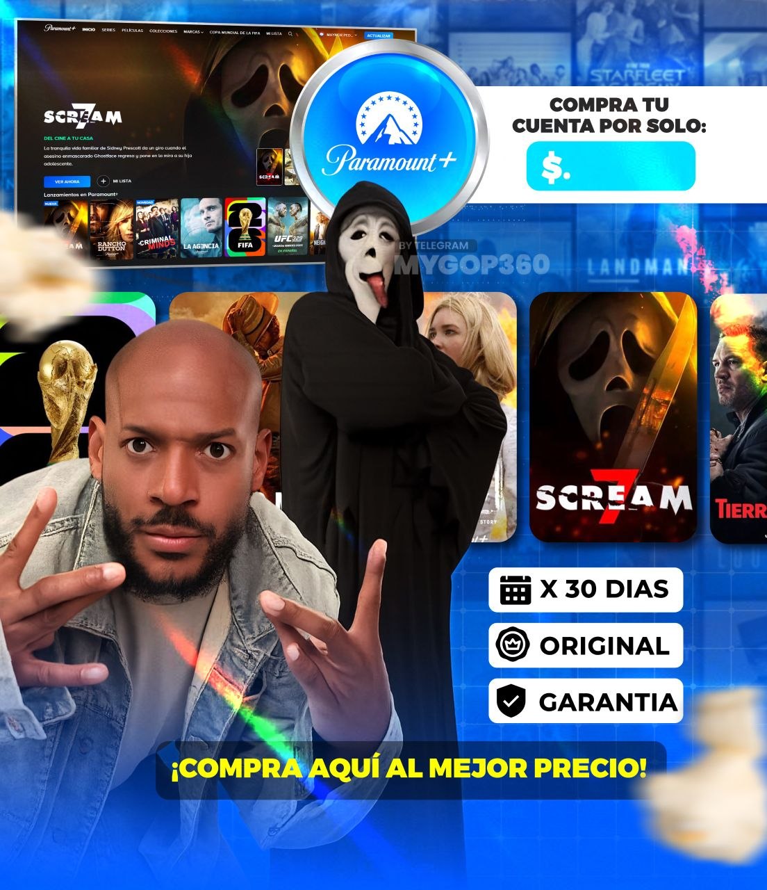 CUENTA PARAMOUNT MES